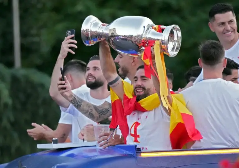 Photos : Spain celebrate winning Euro 2024 with trophy parade in Madrid