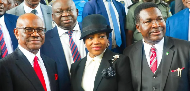 Mahmoud congratulates Wike’s wife on elevation to A’Court Judge