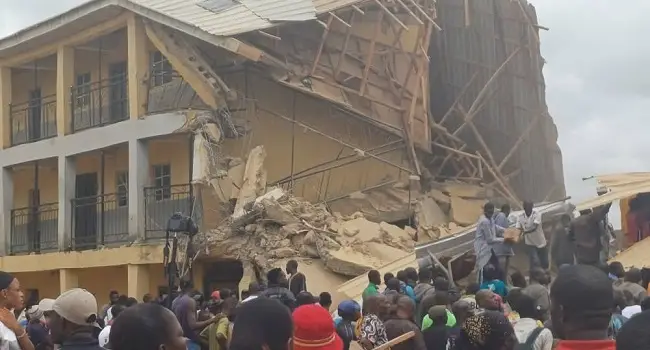 Many trapped as building collapses in Abuja