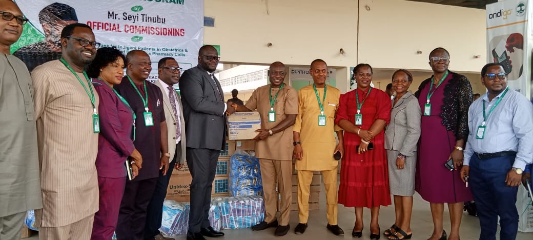 Seyi Tinubu inaugurates drug bank for indigent patients at UNTH, Enugu